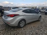 2016 Hyundai Elantra Se Серебряный vin: 5NPDH4AE4GH761882