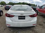 2016 Hyundai Elantra Se White vin: 5NPDH4AE4GH766600