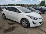 2016 Hyundai Elantra Se Белый vin: 5NPDH4AE4GH766600