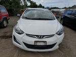 2016 Hyundai Elantra Se White vin: 5NPDH4AE4GH766600