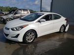 2016 Hyundai Elantra Se White vin: 5NPDH4AE4GH771442