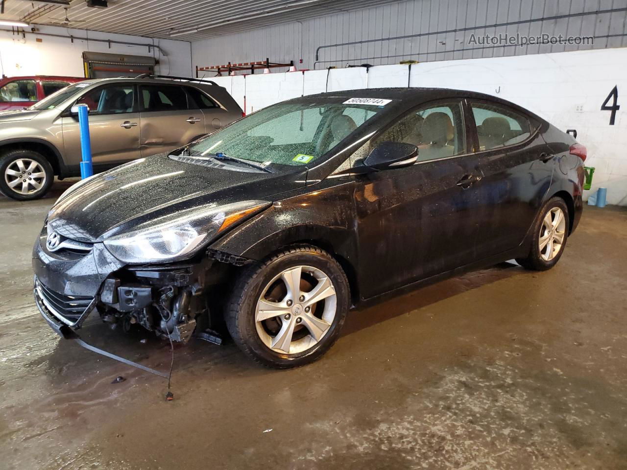 2016 Hyundai Elantra Se Black vin: 5NPDH4AE4GH775488