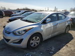 2016 Hyundai Elantra Se Серебряный vin: 5NPDH4AE4GH787253