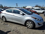 2016 Hyundai Elantra Se Серебряный vin: 5NPDH4AE4GH787253