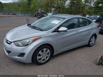 2011 Hyundai Elantra Gls Silver vin: 5NPDH4AE5BH016440