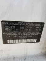 2011 Hyundai Elantra Gls White vin: 5NPDH4AE5BH027499