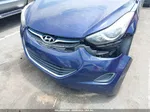 2011 Hyundai Elantra Gls Синий vin: 5NPDH4AE5BH043704