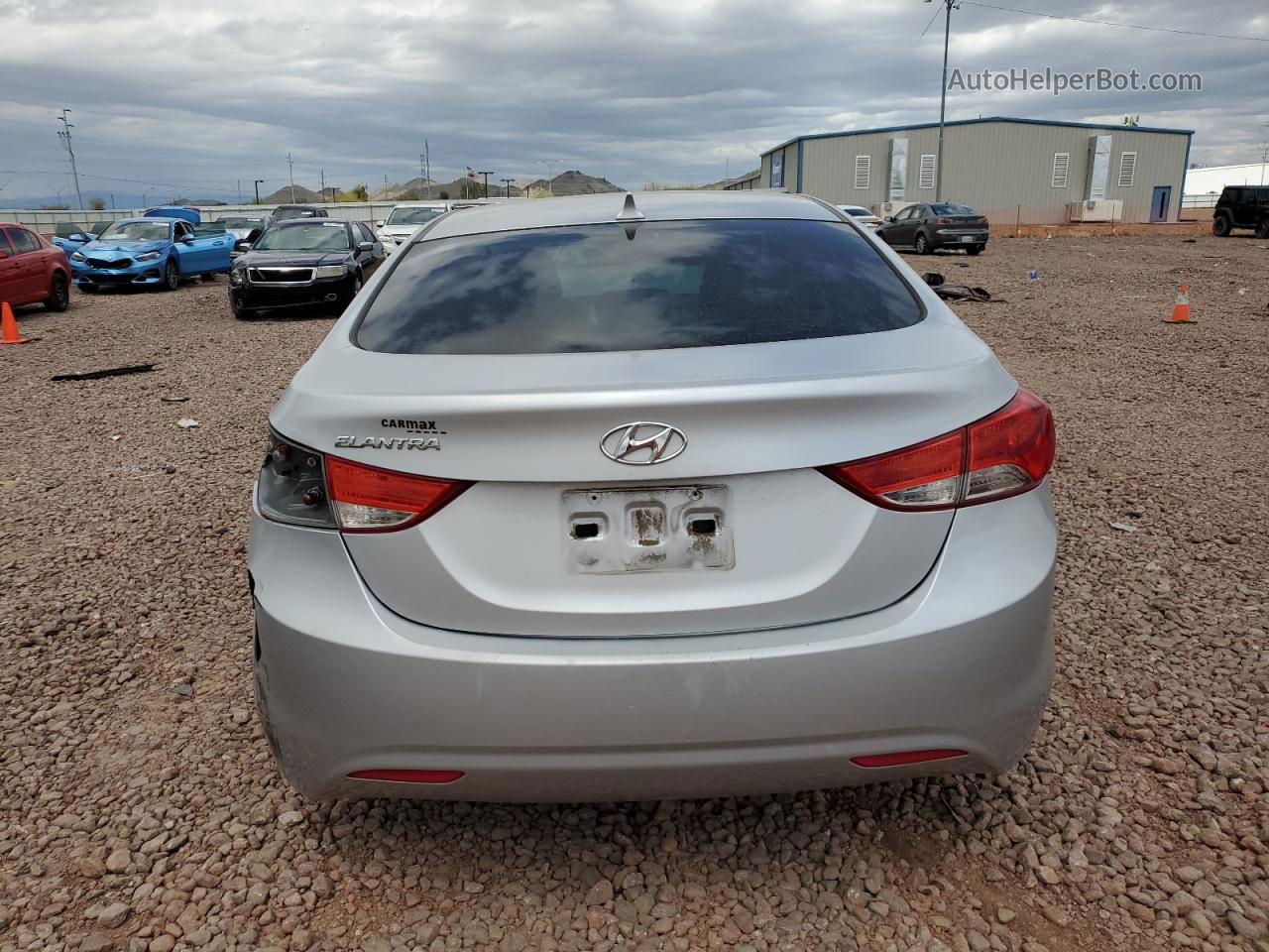 2011 Hyundai Elantra Gls Серый vin: 5NPDH4AE5BH045808