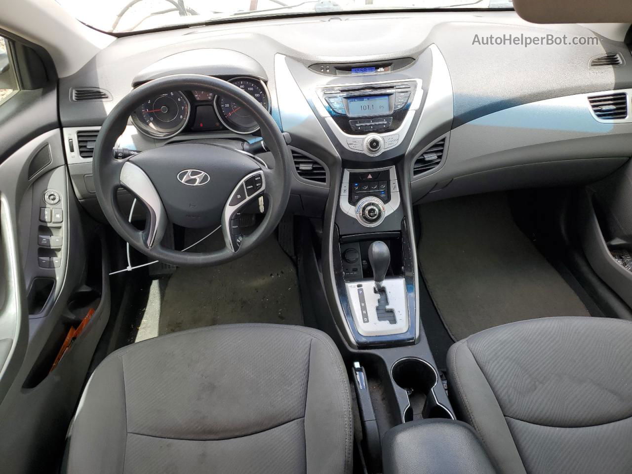 2011 Hyundai Elantra Gls Серый vin: 5NPDH4AE5BH045808