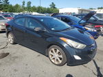 2011 Hyundai Elantra Gls Black vin: 5NPDH4AE5BH051768