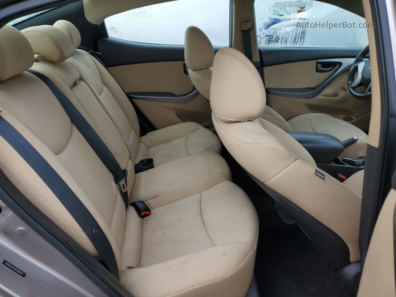 2011 Hyundai Elantra Gls Tan vin: 5NPDH4AE5BH056940