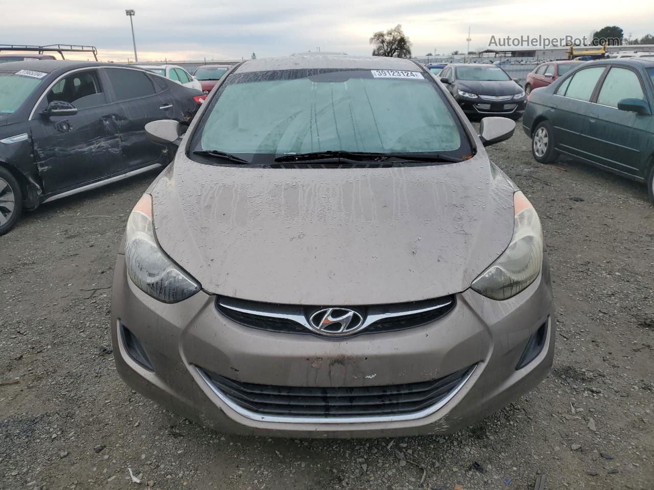 2011 Hyundai Elantra Gls Tan vin: 5NPDH4AE5BH056940