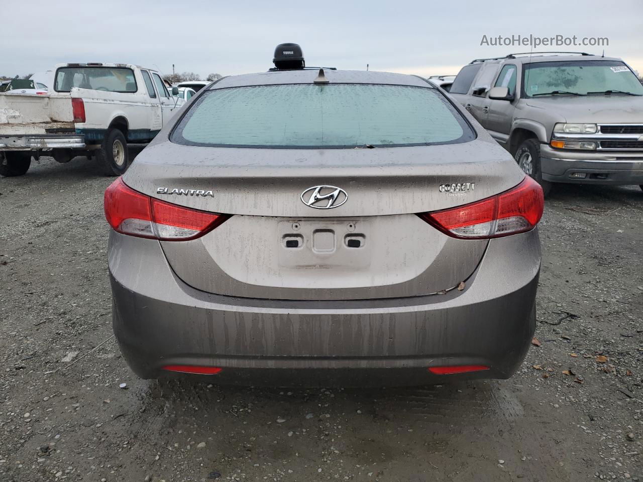 2011 Hyundai Elantra Gls Tan vin: 5NPDH4AE5BH056940