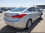 2012 Hyundai Elantra Gls Серебряный vin: 5NPDH4AE5CH067471