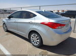 2012 Hyundai Elantra Gls Silver vin: 5NPDH4AE5CH067471