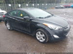 2012 Hyundai Elantra Gls Black vin: 5NPDH4AE5CH070306