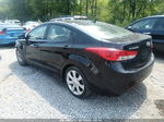 2012 Hyundai Elantra Limited Black vin: 5NPDH4AE5CH107757