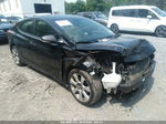 2012 Hyundai Elantra Limited Черный vin: 5NPDH4AE5CH107757