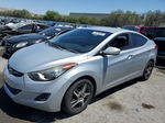 2012 Hyundai Elantra Gls Silver vin: 5NPDH4AE5CH130746