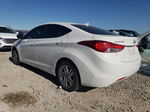 2013 Hyundai Elantra Gls White vin: 5NPDH4AE5DH203129