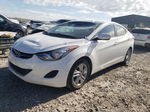 2013 Hyundai Elantra Gls White vin: 5NPDH4AE5DH203129