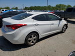 2013 Hyundai Elantra Gls White vin: 5NPDH4AE5DH242223