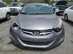 2013 Hyundai Elantra Gls Gray vin: 5NPDH4AE5DH245042