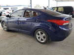 2013 Hyundai Elantra Gls Blue vin: 5NPDH4AE5DH262391