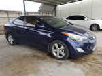 2013 Hyundai Elantra Gls Blue vin: 5NPDH4AE5DH262391