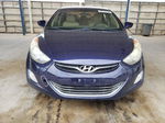 2013 Hyundai Elantra Gls Blue vin: 5NPDH4AE5DH262391