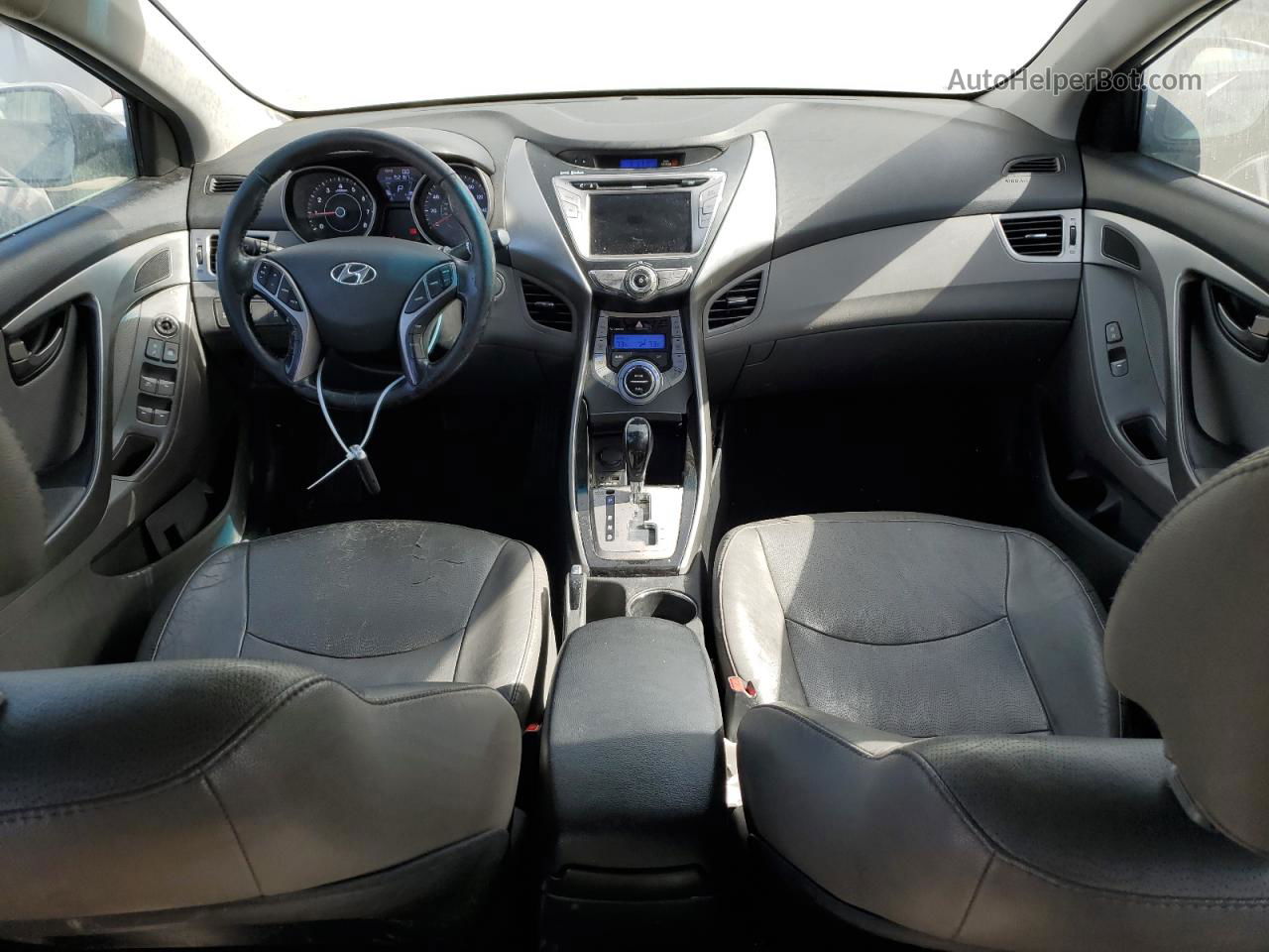 2013 Hyundai Elantra Gls Серый vin: 5NPDH4AE5DH323979