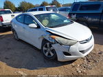 2013 Hyundai Elantra Gls Белый vin: 5NPDH4AE5DH330317