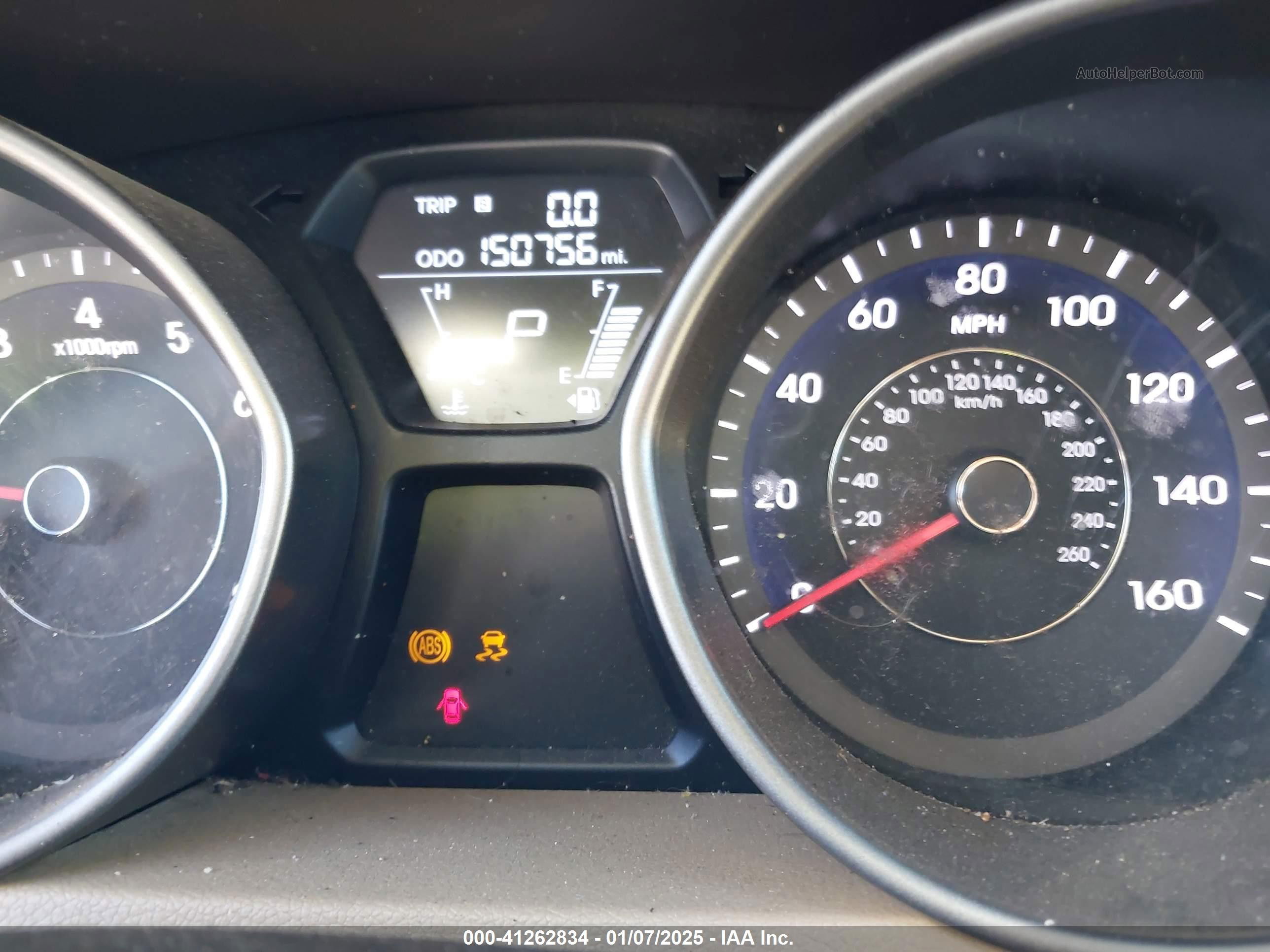 2013 Hyundai Elantra Gls Белый vin: 5NPDH4AE5DH330317