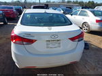 2013 Hyundai Elantra Gls Белый vin: 5NPDH4AE5DH330317