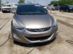 2013 Hyundai Elantra Gls Gray vin: 5NPDH4AE5DH344086