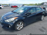 2013 Hyundai Elantra Gls Black vin: 5NPDH4AE5DH416307