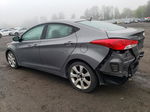 2013 Hyundai Elantra Gls Gray vin: 5NPDH4AE5DH441014