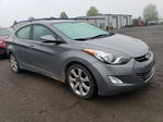 2013 Hyundai Elantra Gls Gray vin: 5NPDH4AE5DH441014