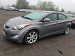 2013 Hyundai Elantra Gls Gray vin: 5NPDH4AE5DH441014