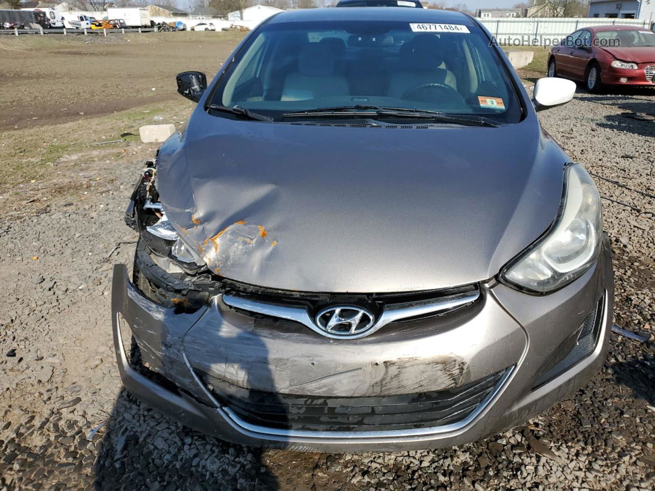 2014 Hyundai Elantra Se Tan vin: 5NPDH4AE5EH457294