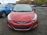 2014 Hyundai Elantra Se Red vin: 5NPDH4AE5EH458185