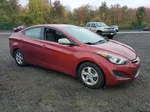 2014 Hyundai Elantra Se Red vin: 5NPDH4AE5EH458185