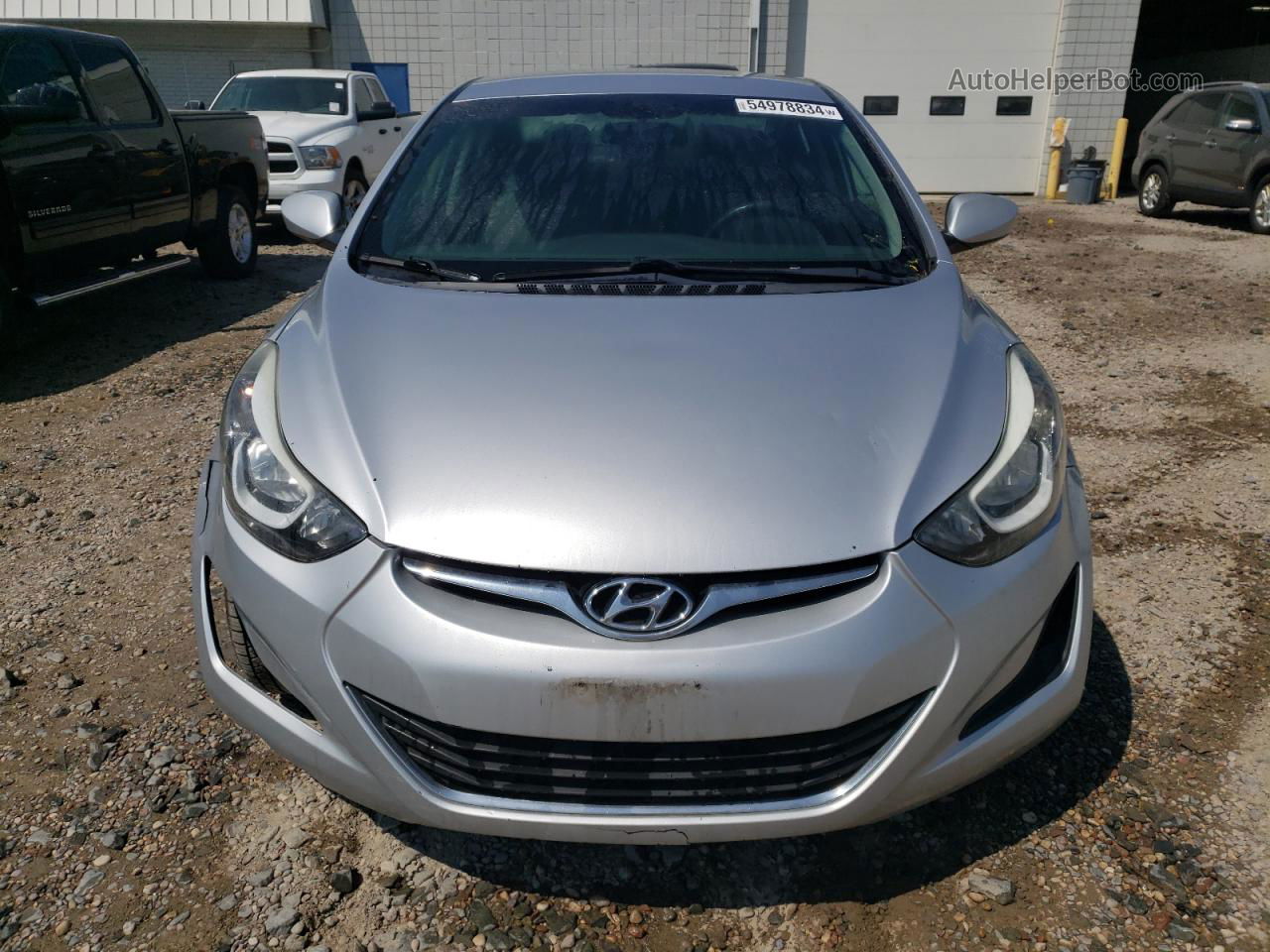 2014 Hyundai Elantra Se Gray vin: 5NPDH4AE5EH459790