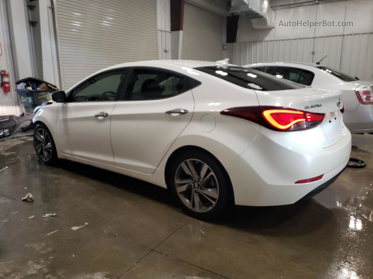 2014 Hyundai Elantra Se Белый vin: 5NPDH4AE5EH465301