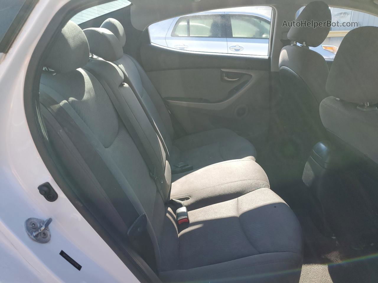 2014 Hyundai Elantra Se Белый vin: 5NPDH4AE5EH474189