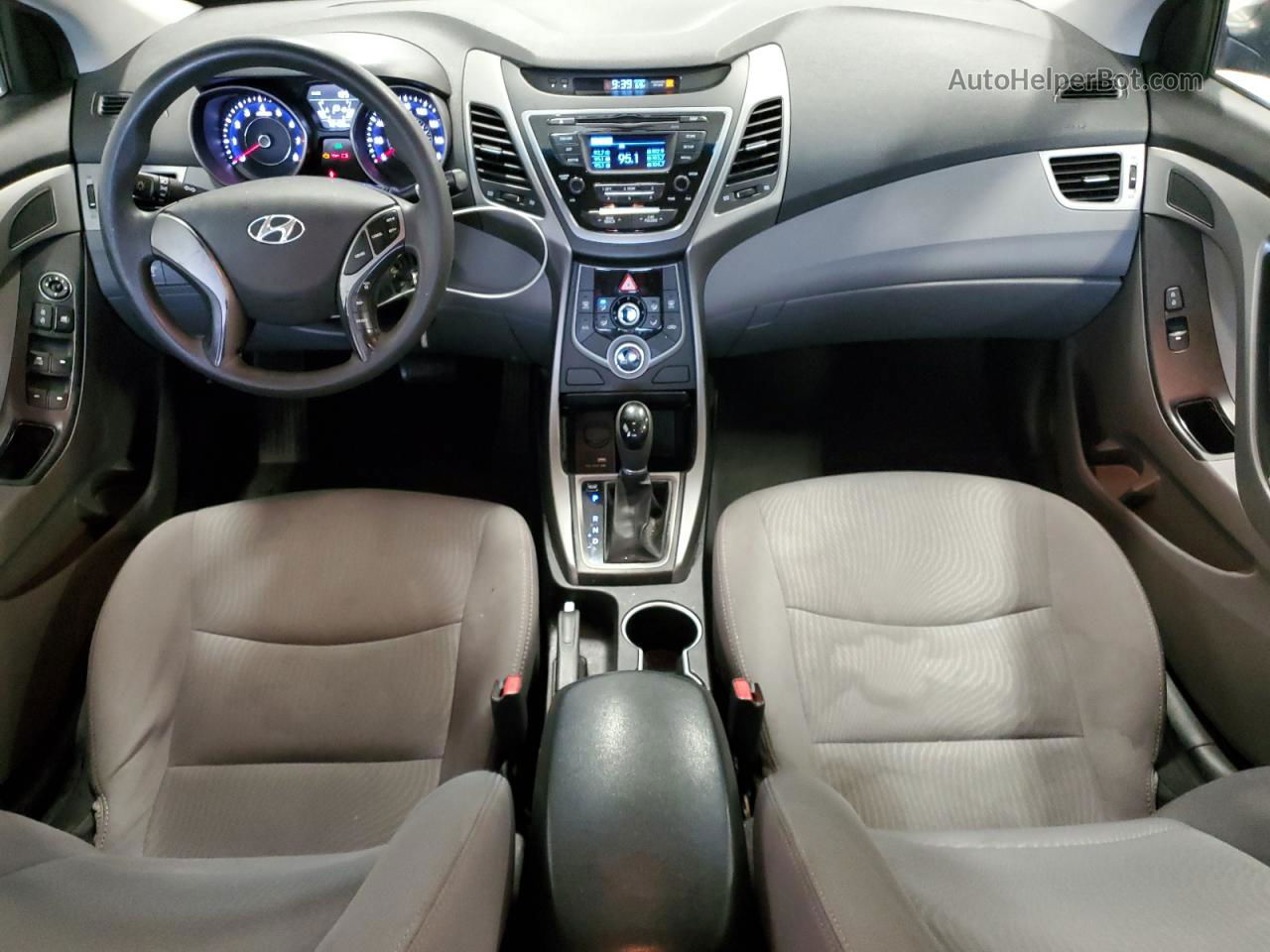 2014 Hyundai Elantra Se Серый vin: 5NPDH4AE5EH476699