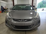 2014 Hyundai Elantra Se Gray vin: 5NPDH4AE5EH476699