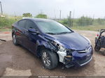 2014 Hyundai Elantra Se Blue vin: 5NPDH4AE5EH481871