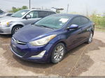 2014 Hyundai Elantra Se Blue vin: 5NPDH4AE5EH481871