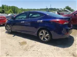 2014 Hyundai Elantra Se Blue vin: 5NPDH4AE5EH493776